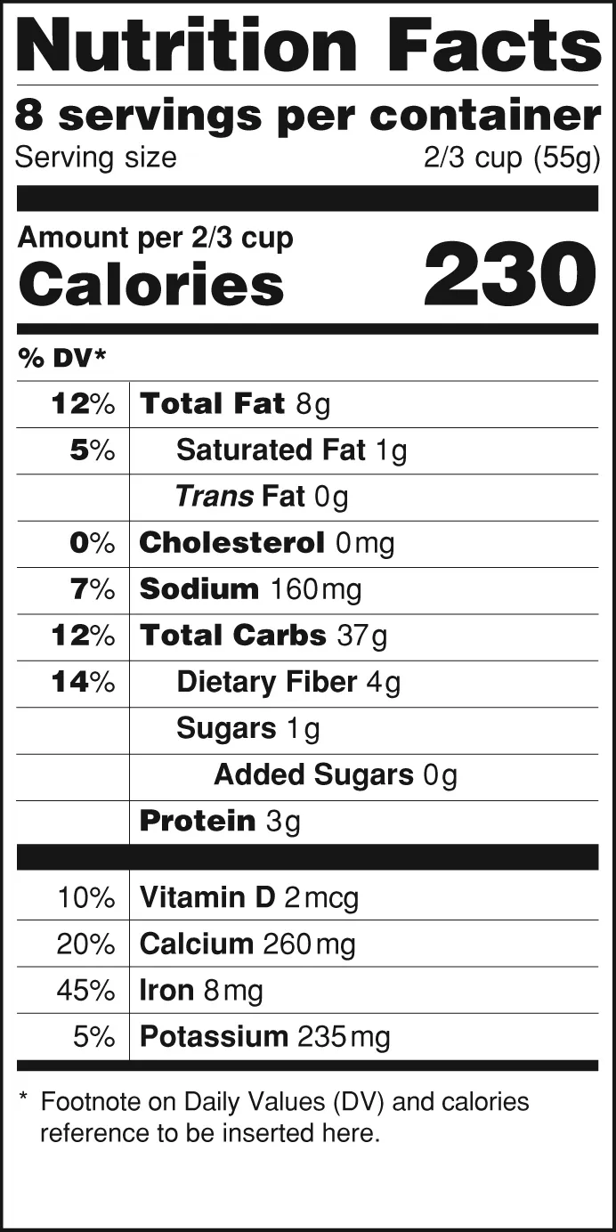 The Nutrition Label Was Built to Inform You — The Serving Size Was Built to Confuse You